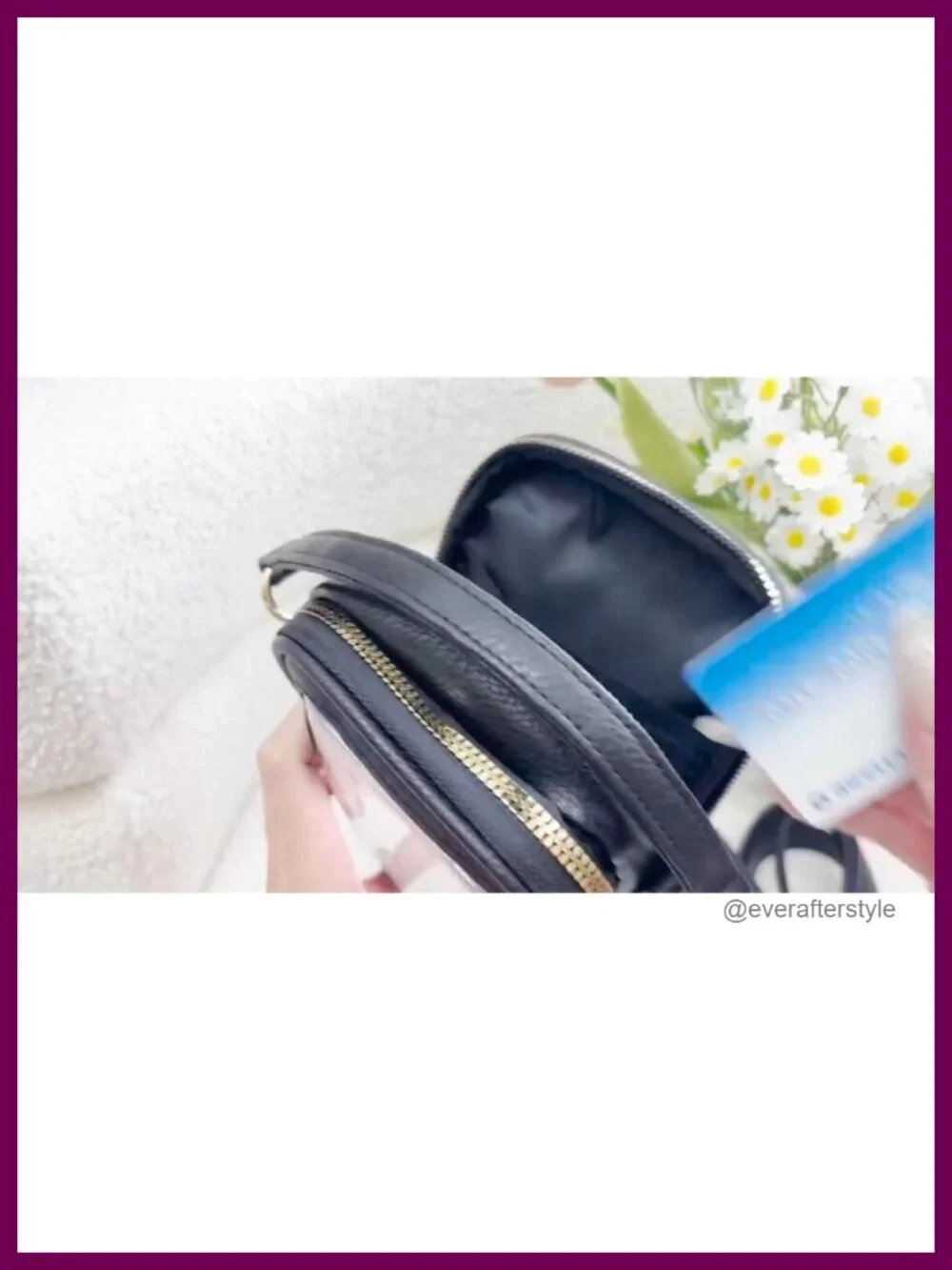 Crossbody Phone Purse with Touchscreen Window RFID Blocking Anti Theft PU